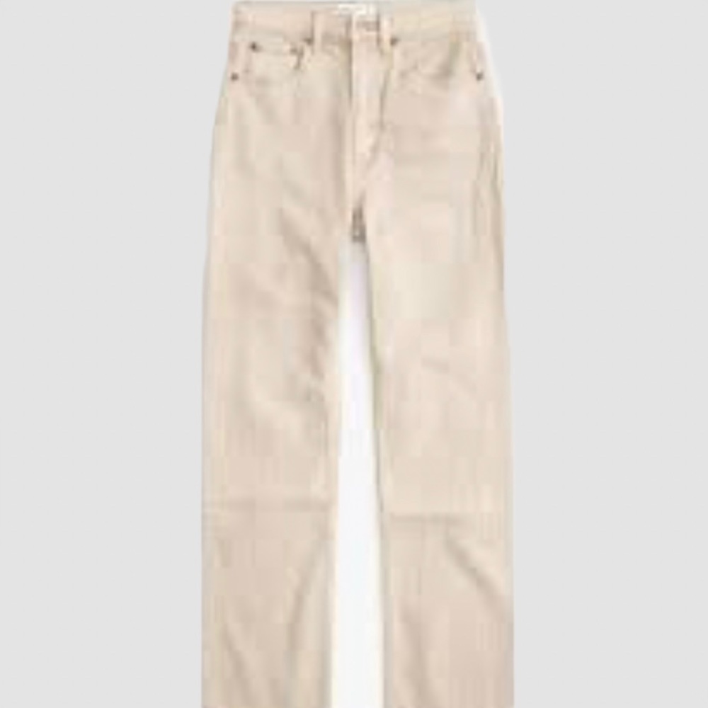 Abercrombie & Fitch Ultra High Rise Ankle Straight Jean Size 24s